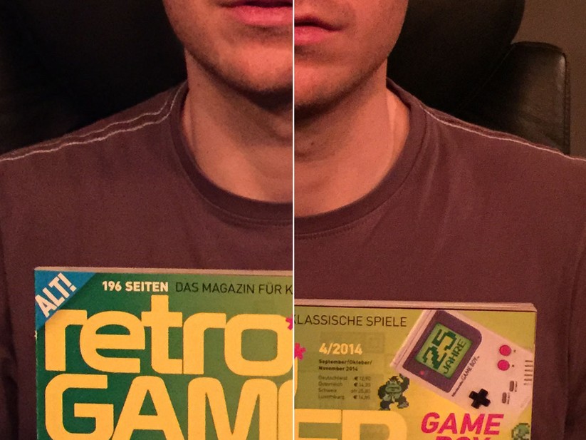 Bildqualität: iPhone 6 (links) gegen iPhone 6 Plus (rechts)