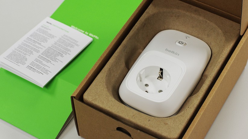 Blick auf den WeMo-Switch