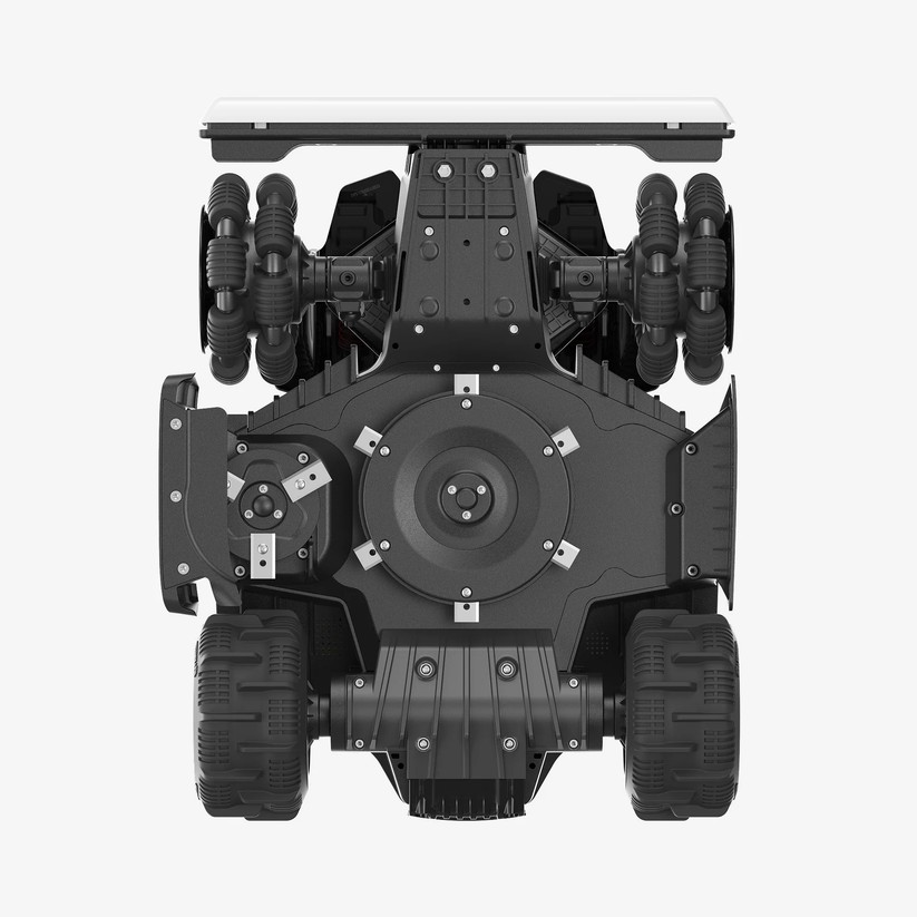 Der Luba Mini 2 AWD (2026) navigiert mithilfe eines Tri-Kamera-KI-Vision-Systems und nutzt zusätzlich RTK-Daten aus der Mammotion-Cloud. Er bietet eine Schnittbreite von 20 cm sowie eine separate Mähscheibe für den Randschnitt. Bauartbedingt bleibt dennoch ein etwa 5 cm breiter Rand ungemäht. Von Karfreitag bis Ostermontag verkauft Mammotion den Luna Mini 2 AWD 1000 für 1299 Euro (-13 %).