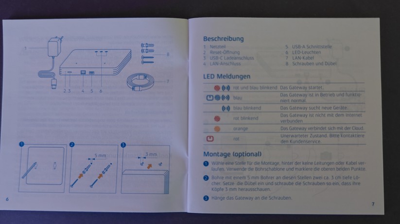 Smart Home by Hornbach Gateway V2: Zigbee, Z-Wave & Matter 