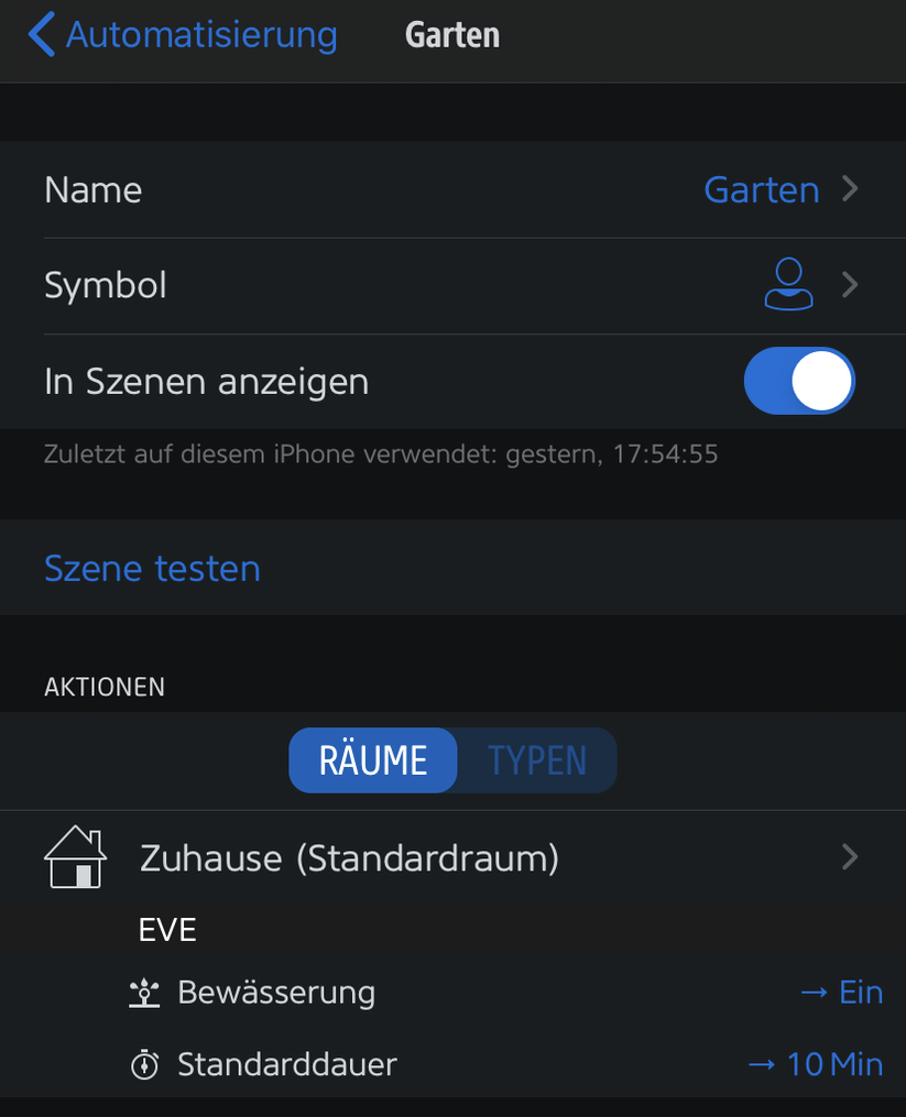Über das Smartphone konfiguriert man die smarten Bewässerungssysteme.