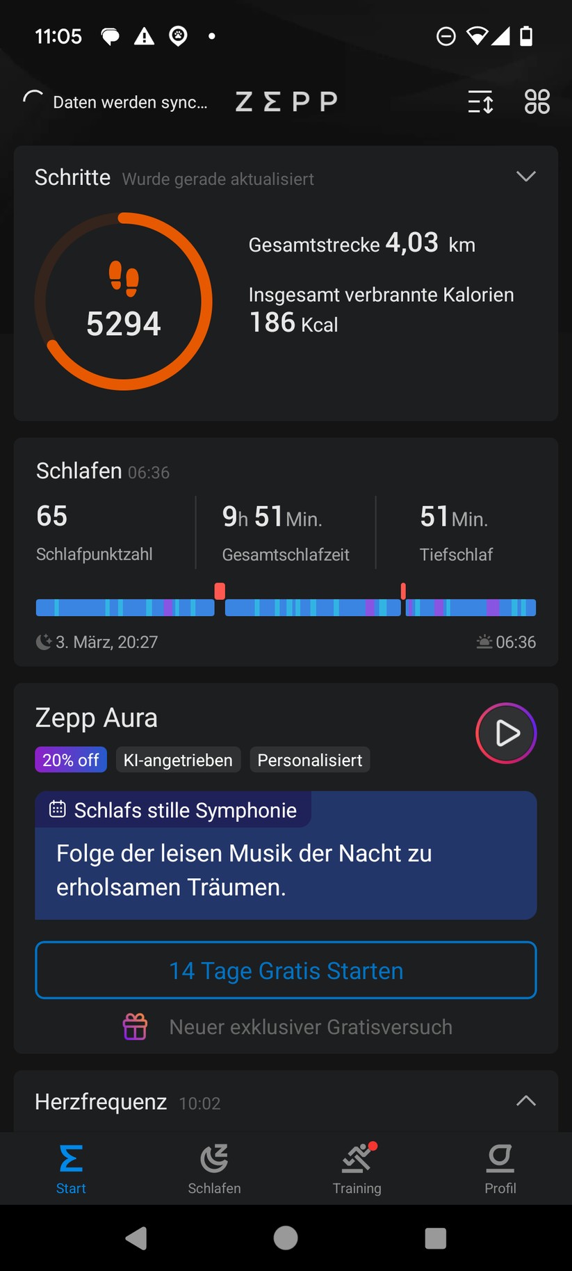 Amazfit Active Edge - Zepp-App