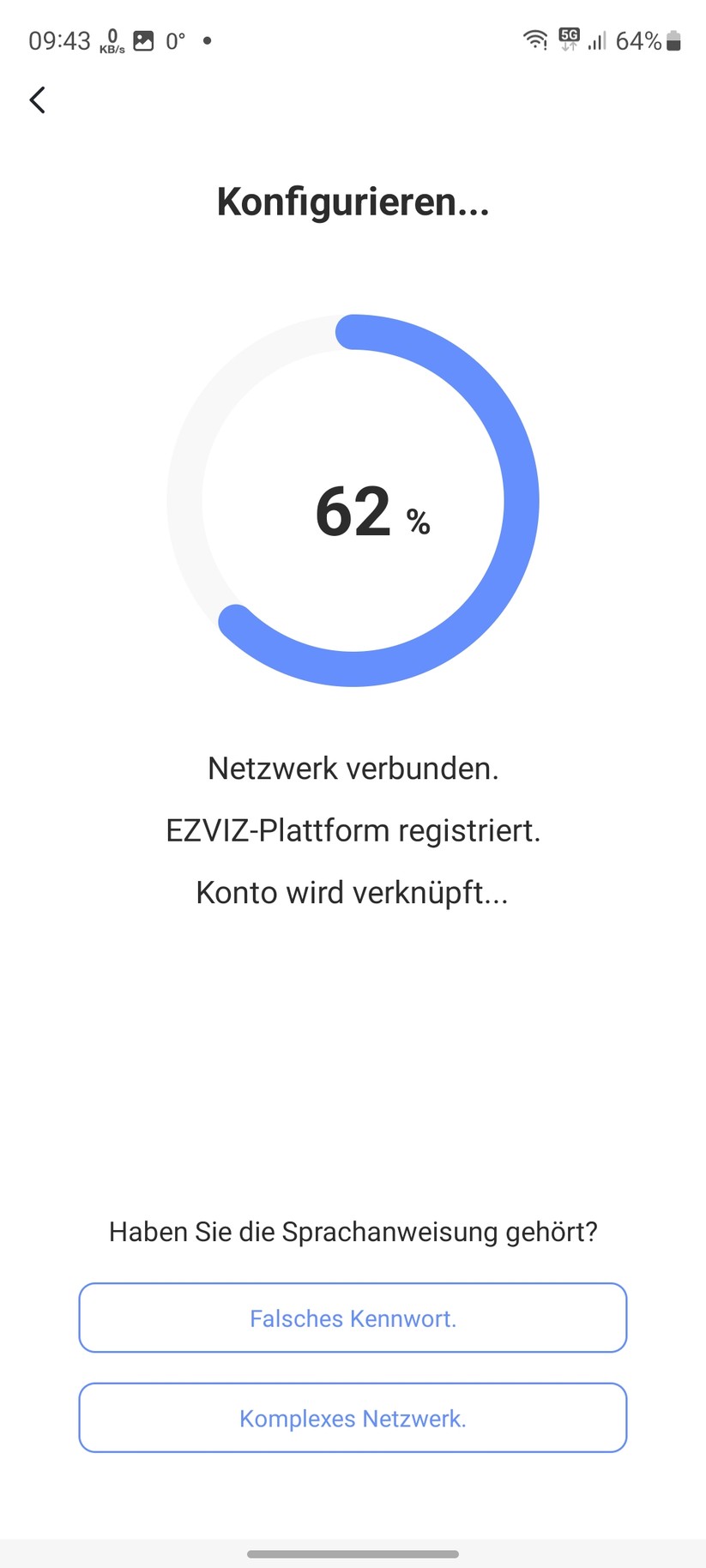 Ezviz EB3: Inbetriebnahme