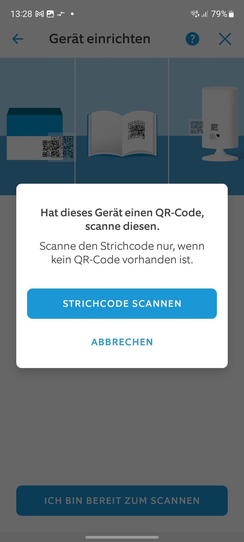 Ring Stick Up Cam Pro Akku: Die Einrichtung ist einfach und bietet viele Erläuterungen zur Kamera. Vorbildlich.