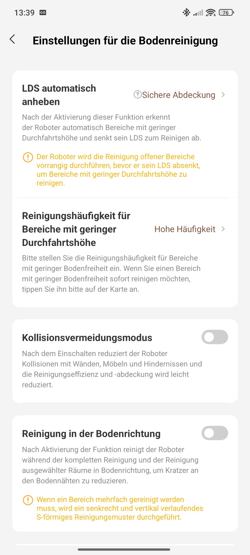 Mova Z60 Ultra Roller – App