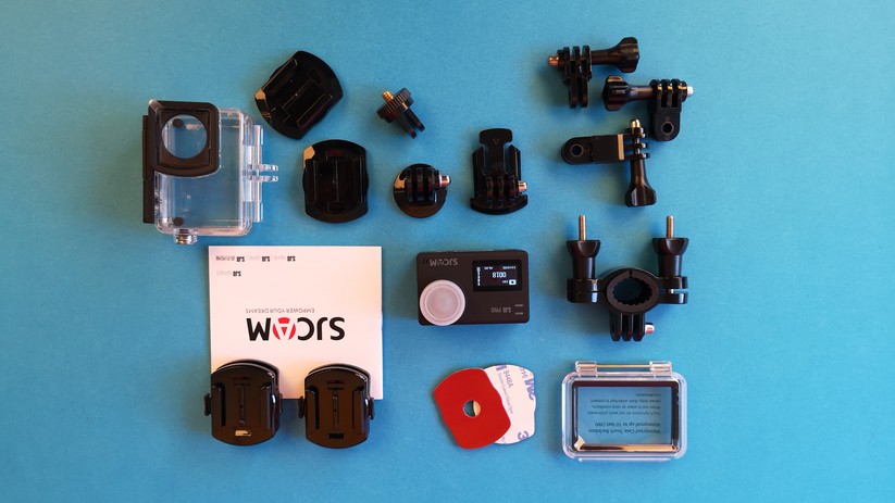 Der Lieferumfang der SJ8 Pro.