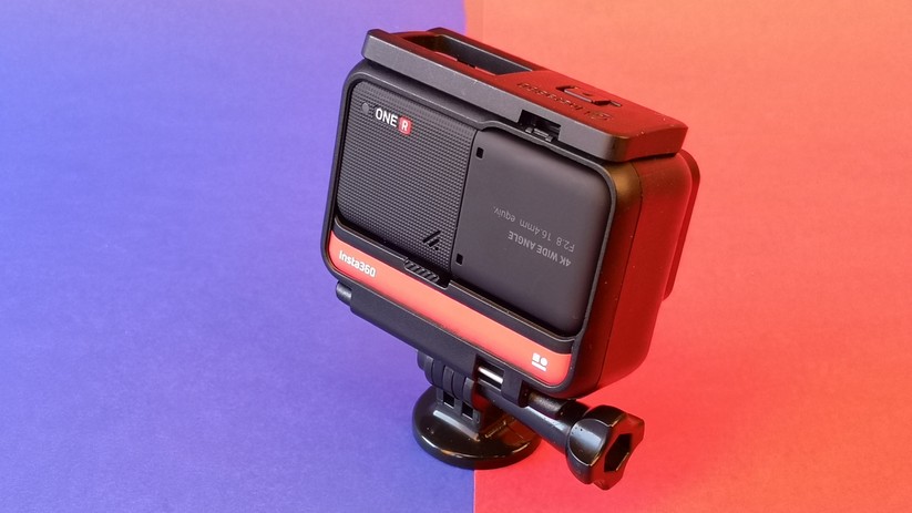 Der Rahmen funktioniert sowohl mit dem 4K-Weitwinkelaufsatz, als auch mit dem 360-Grad-Modul oder dem 1-Zoll-Aufsatz.