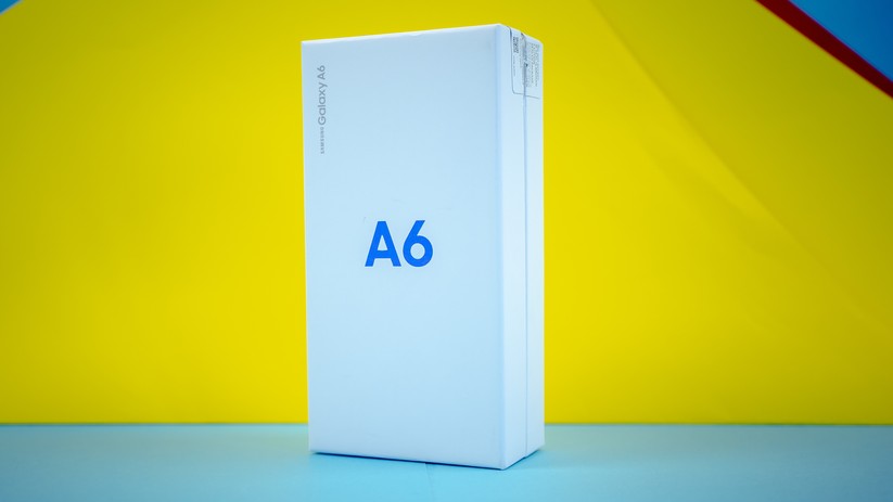 Verpackung des Samsung Galaxy A6