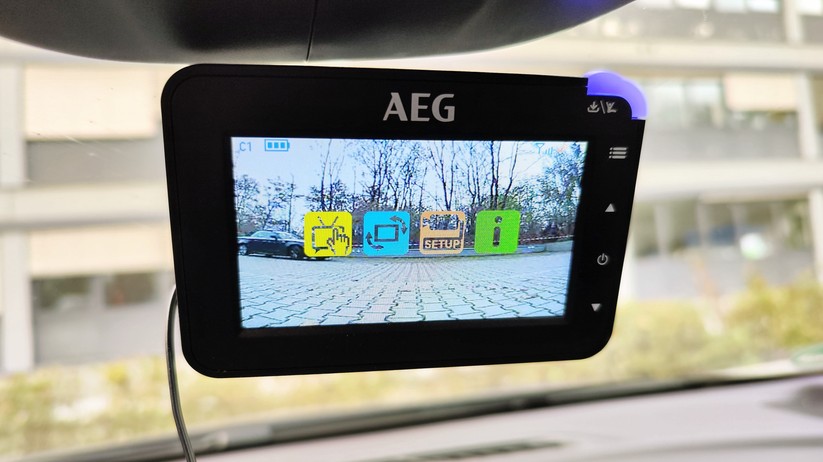 AEG Solar Rückfahrkamera-System RV4.3