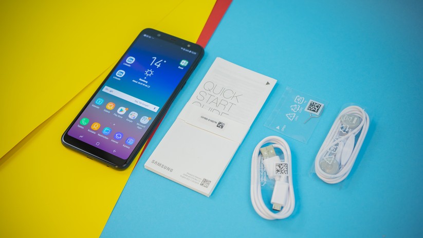 Lieferumfang des Samsung Galaxy A6+