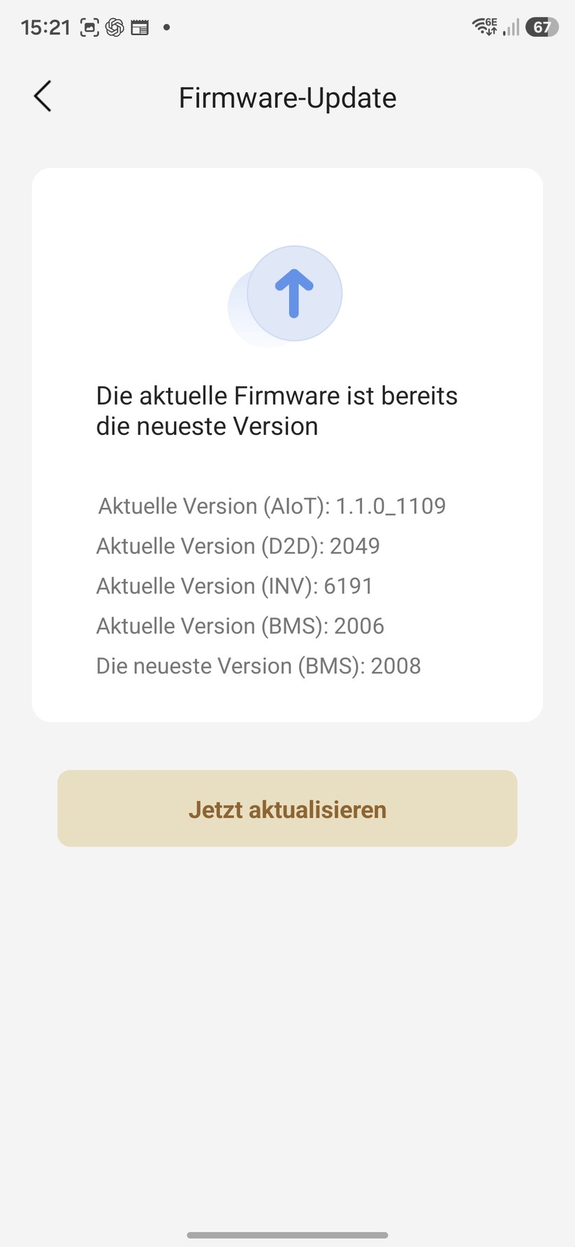 Die App lässt sich einfach bedienen, reagiert zügig auf Nutzereingaben und informiert mit zahlreichen Werten und Statistiken über den aktuellen Betriebszustand.
