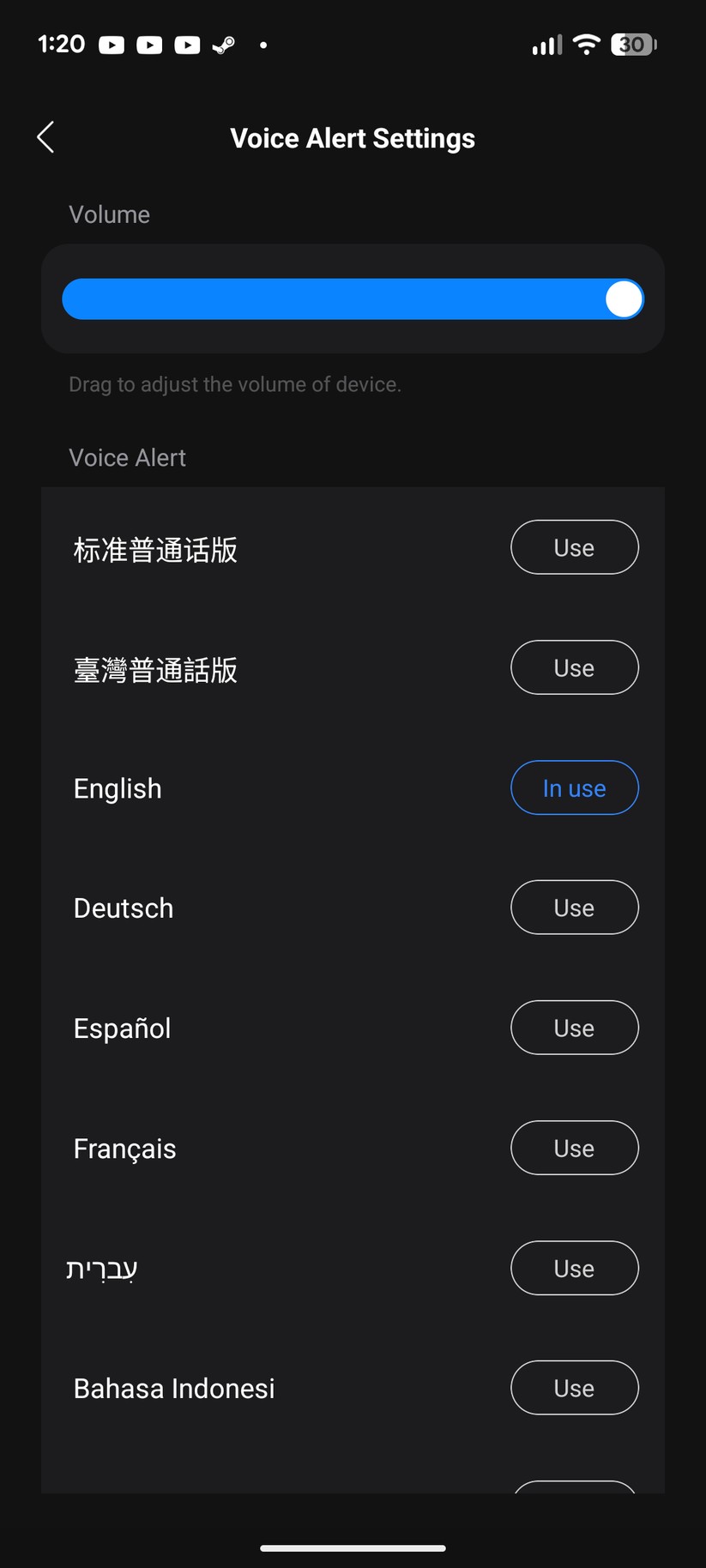 Roborock F25 Ultra - Bilder App 