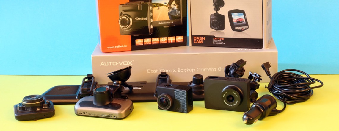 Vergleichstest: Neun Dashcams ab 16 Euro