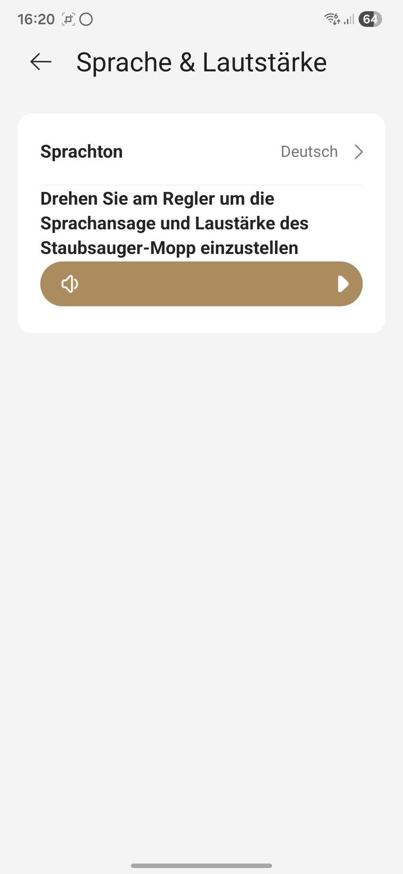 Mova P50 Ultra – App