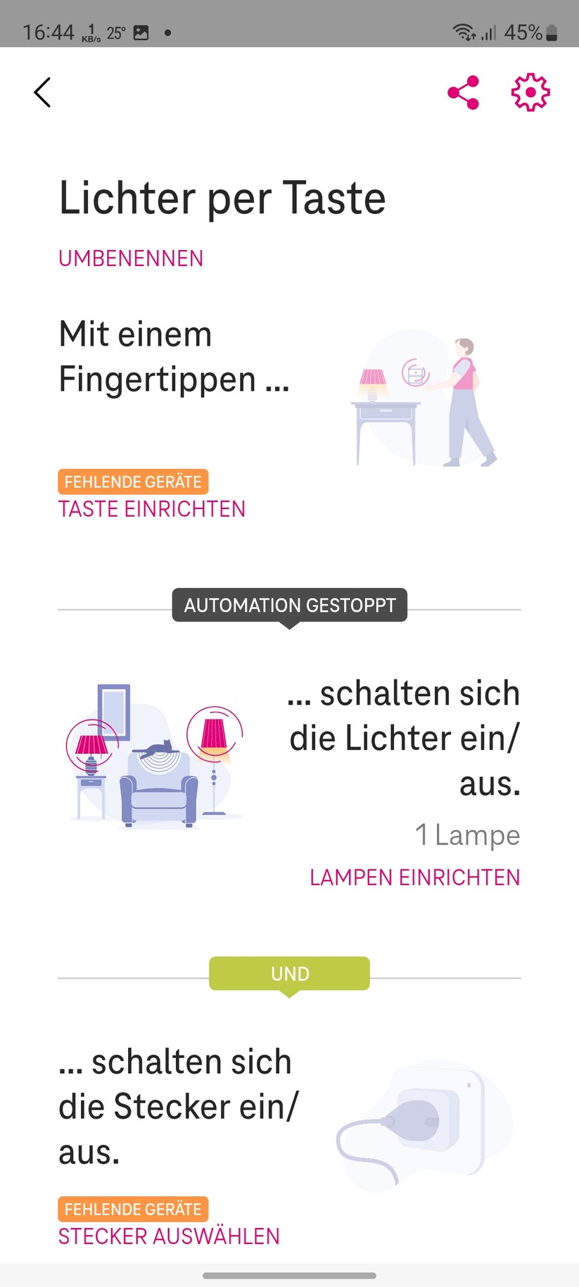 Telekom Magenta Smart Home: App Magenta Zuhause