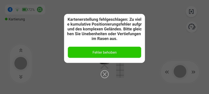 Roboup Raccoon 2 SE: Die Roboup-App liegt auf Deutsch und ist übersichtlich, sodass man den Mähroboter leicht konfigurieren und Zeitpläne erstellen kann.