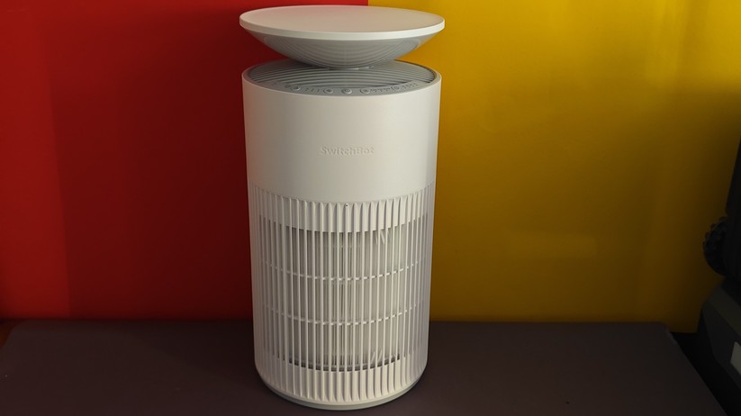 Switchbot Luftreiniger F6: kompakt, leise und Ambientebeleuchtung