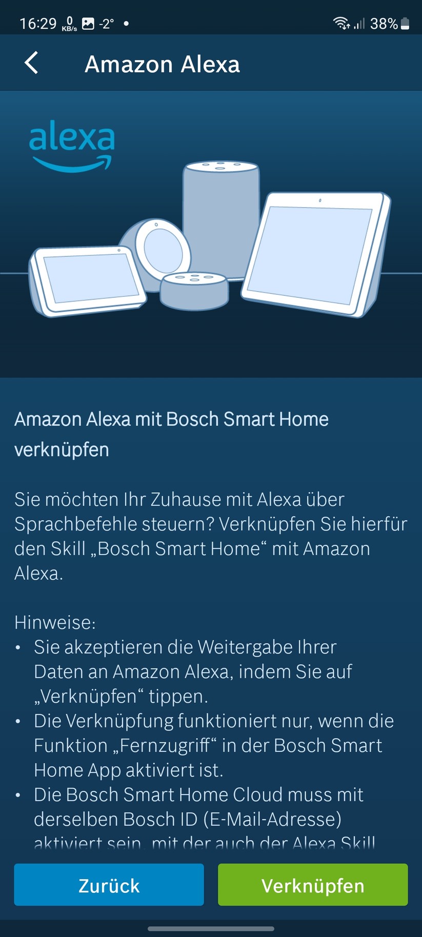 Bosch Heizkörper-Thermostat II: App