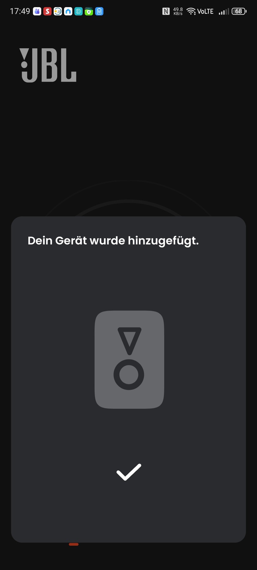 Mit der App JBL One wird die JBL BAr 1000MK2 eingerichtet.