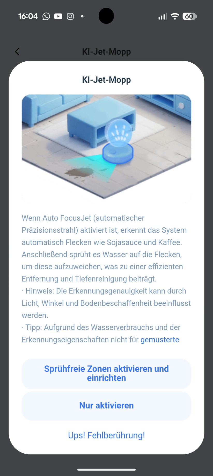 Ecovacs X12S Omnicyclone – App & Einrichtung