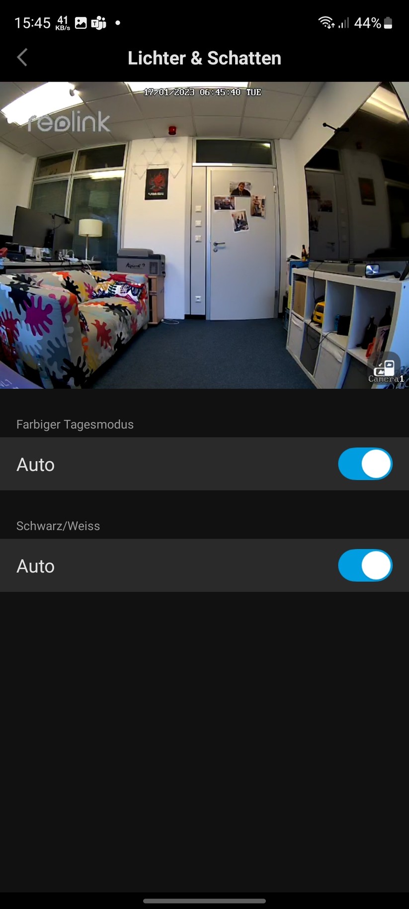 Reolink E1 Zoom: Einstellungen