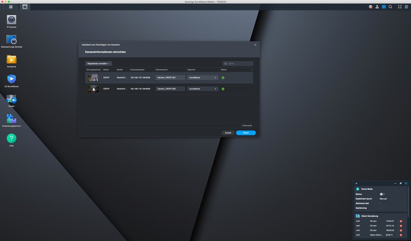 Mit aktiviertem Onvif-Support können Anwender die Reolink Video Doorbell auch unter Synology Surveillance Station nutzen. Videos werden dadurch zentral auf der NAS gespeichert. Dafür können Anwender auch ein kompatibles NVR-System von Reolink nutzen.