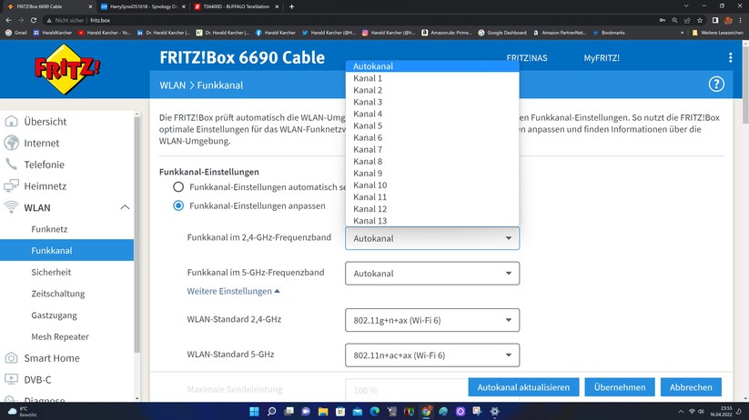 Fritzbox 6690 Cable - Konfiguration 