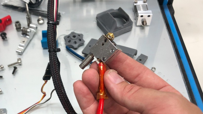 3D-Drucker: Austausch des Standard-Extruders