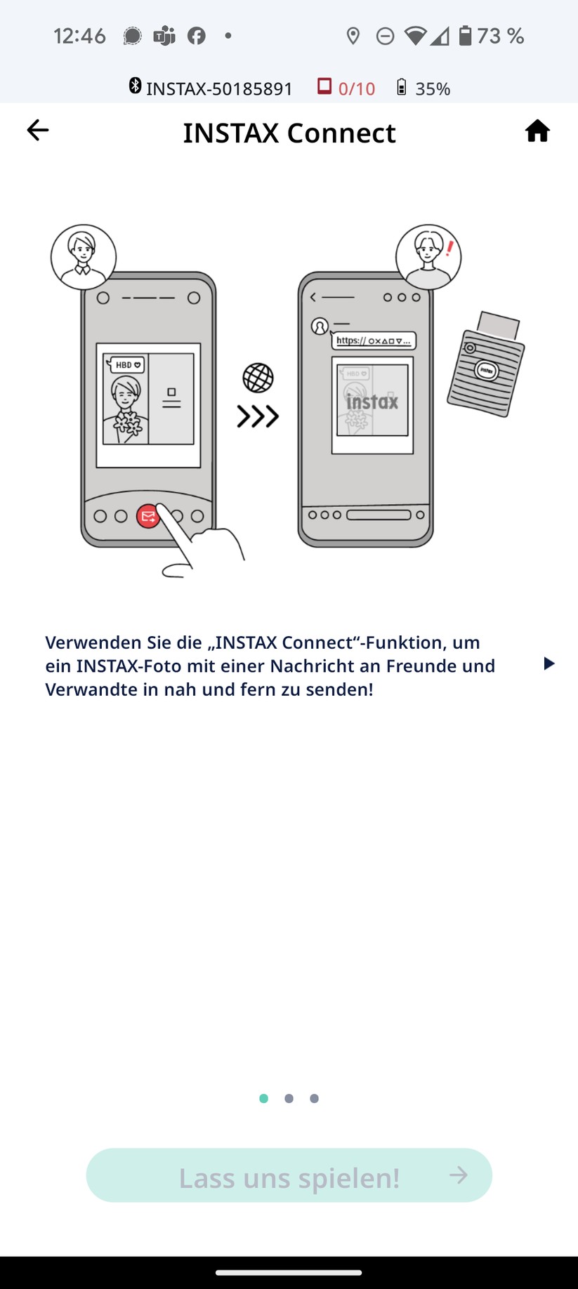 Instax Square Link Screenshot