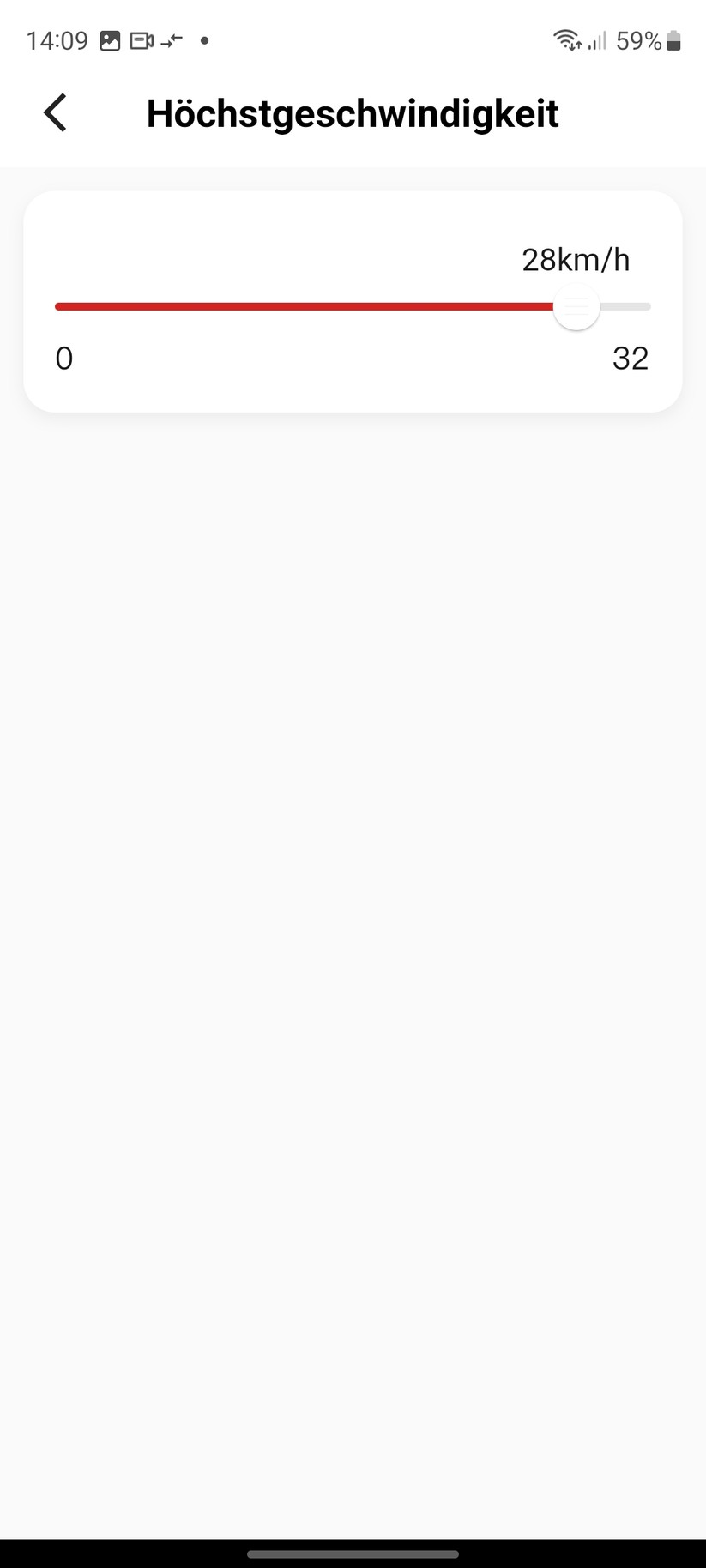 Eleglide M1 Plus 9 Zoll: App