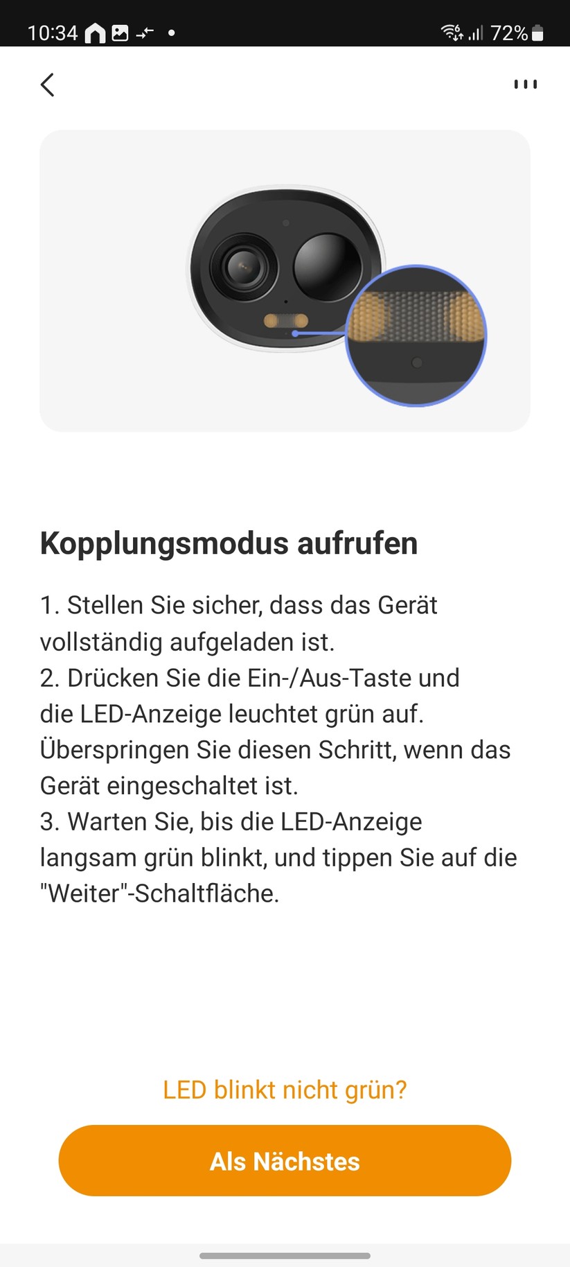 Imou Cell 3C: Setup mit App Imou Life