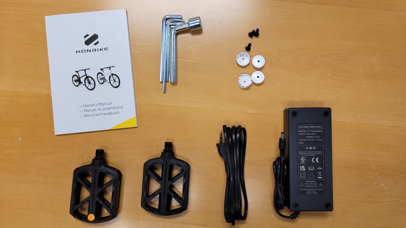 Honbike Uni 4: Lieferumfang und Aufbau