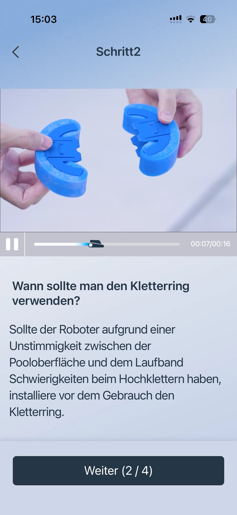 Ecovacs Ultramarine P1 - Bilder App