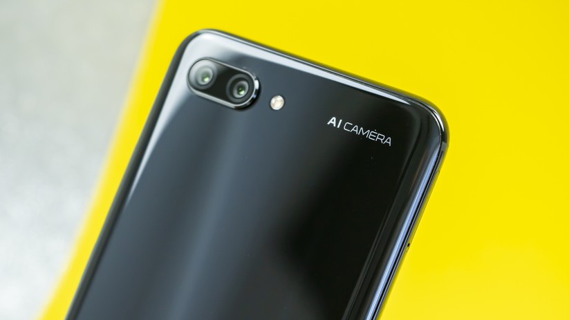Dual-Kamera auf der Rückseite des Honor 10.