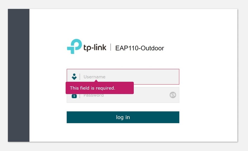TP-Link EAP110 Outdoor N300 - Konfiguration