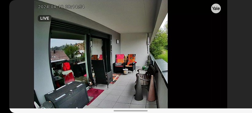 Yale Smart Outdoor Camera: Einstellungen, Aufnahmen