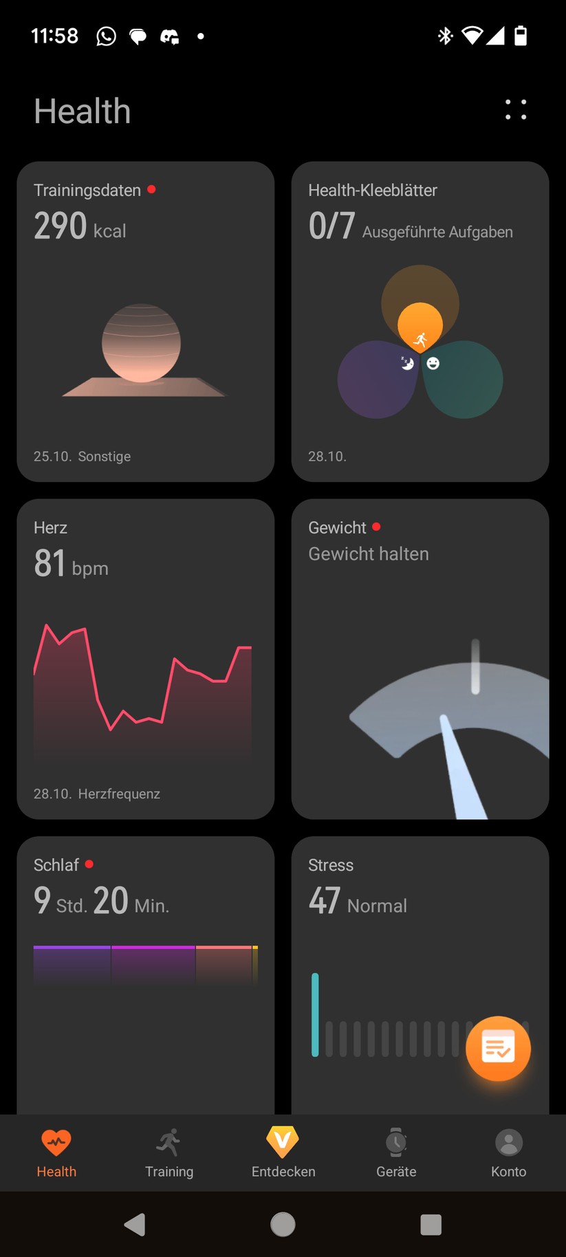 Huawei Band 9 - Health App 