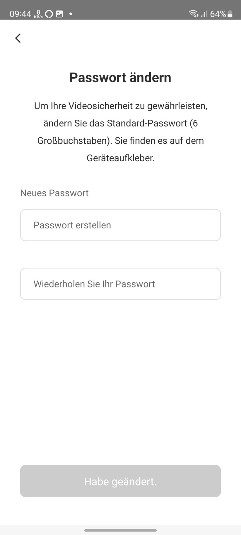 Ezviz EB3: Inbetriebnahme