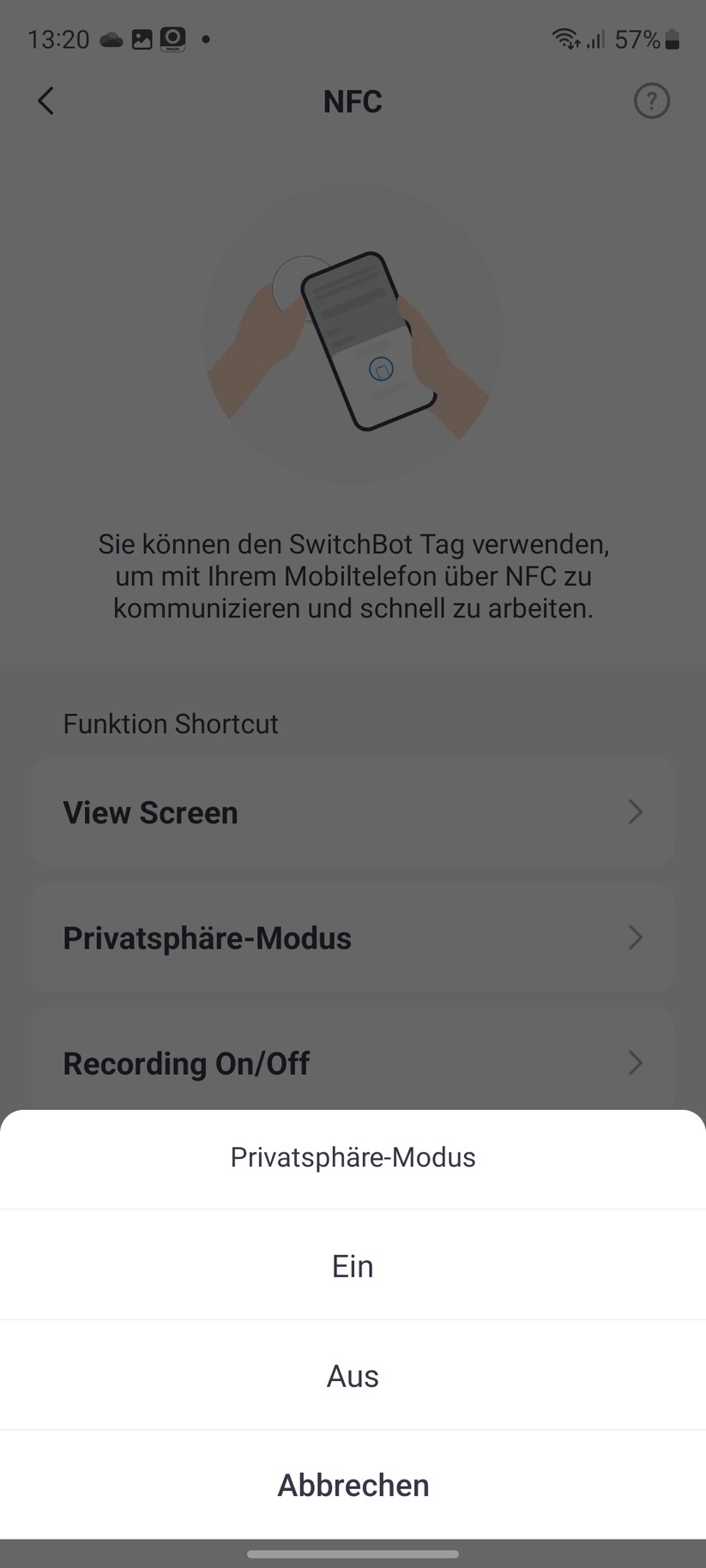 Switchbot PTZ-Überwachungskamera 2K