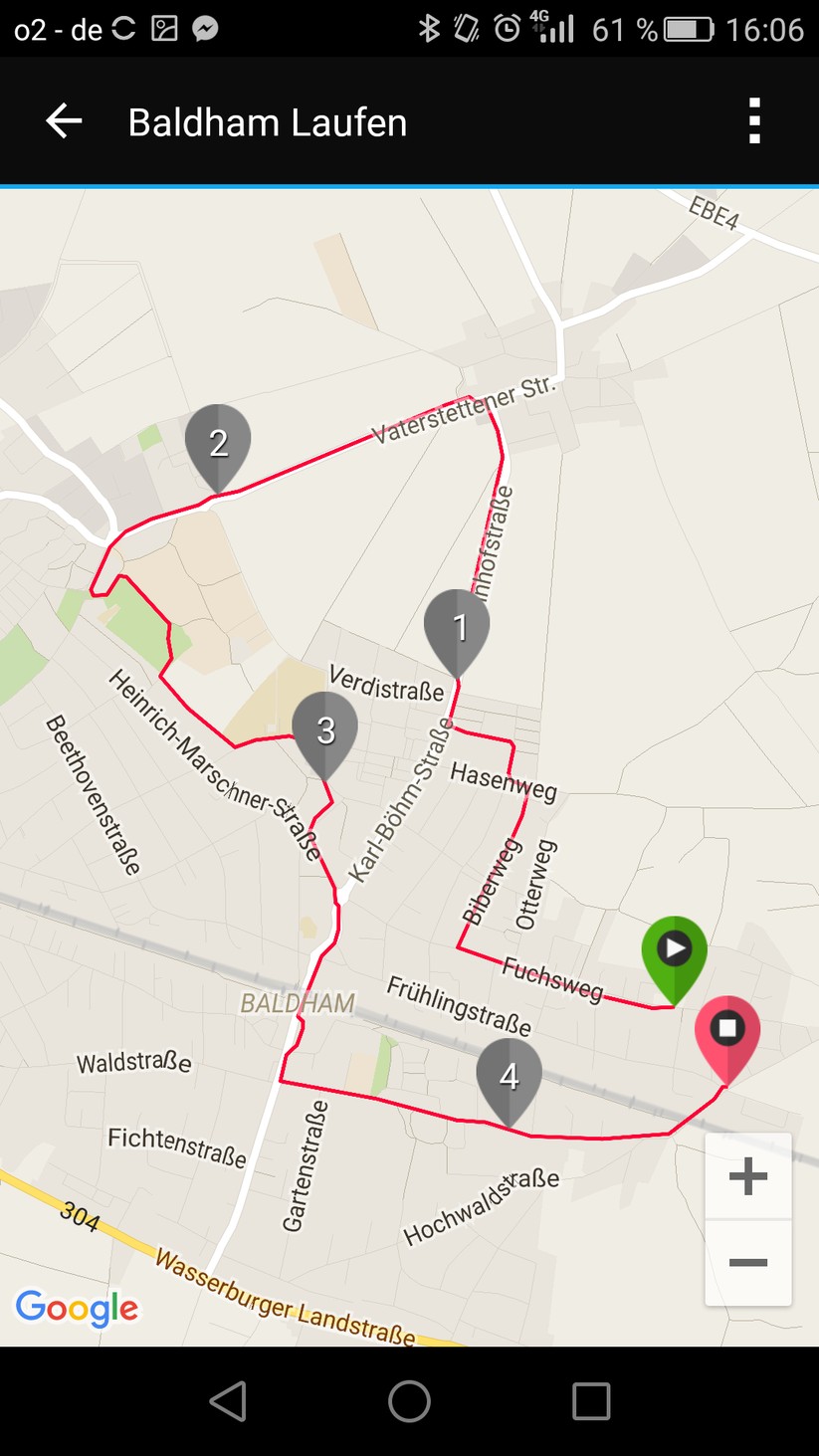 Der GPS-Empfänger findet seine Position schnell und leistet gute Dienste.