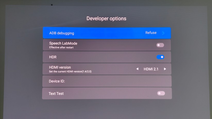 Xiaomi Laser Projector 3 4K Screenshot