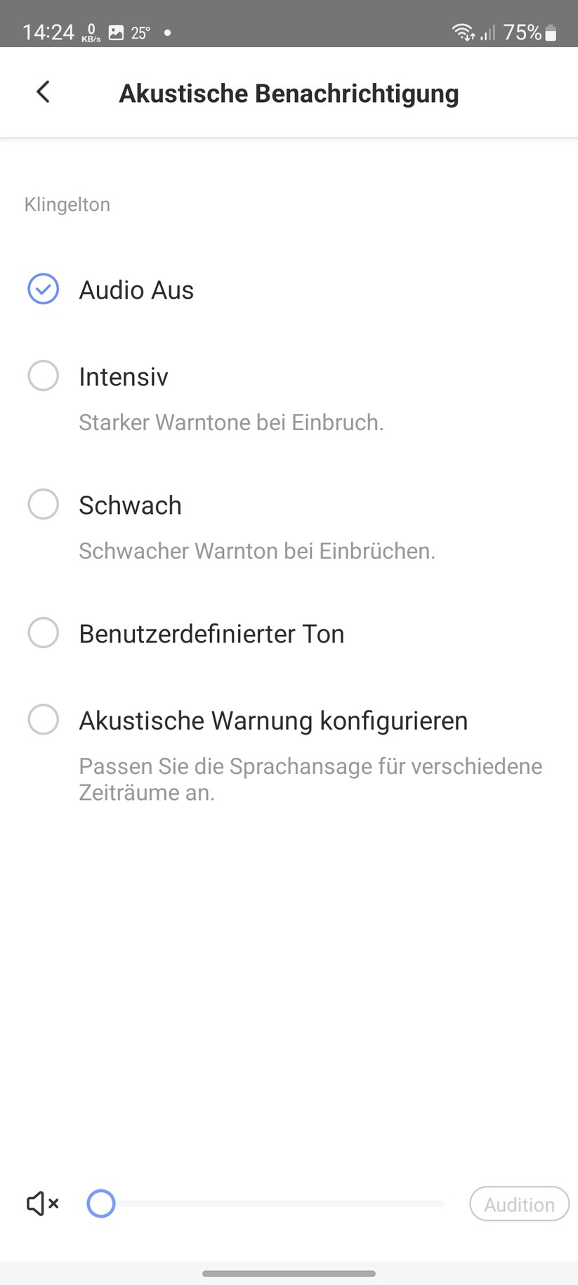Ezviz C6 2K+: Einstellungen