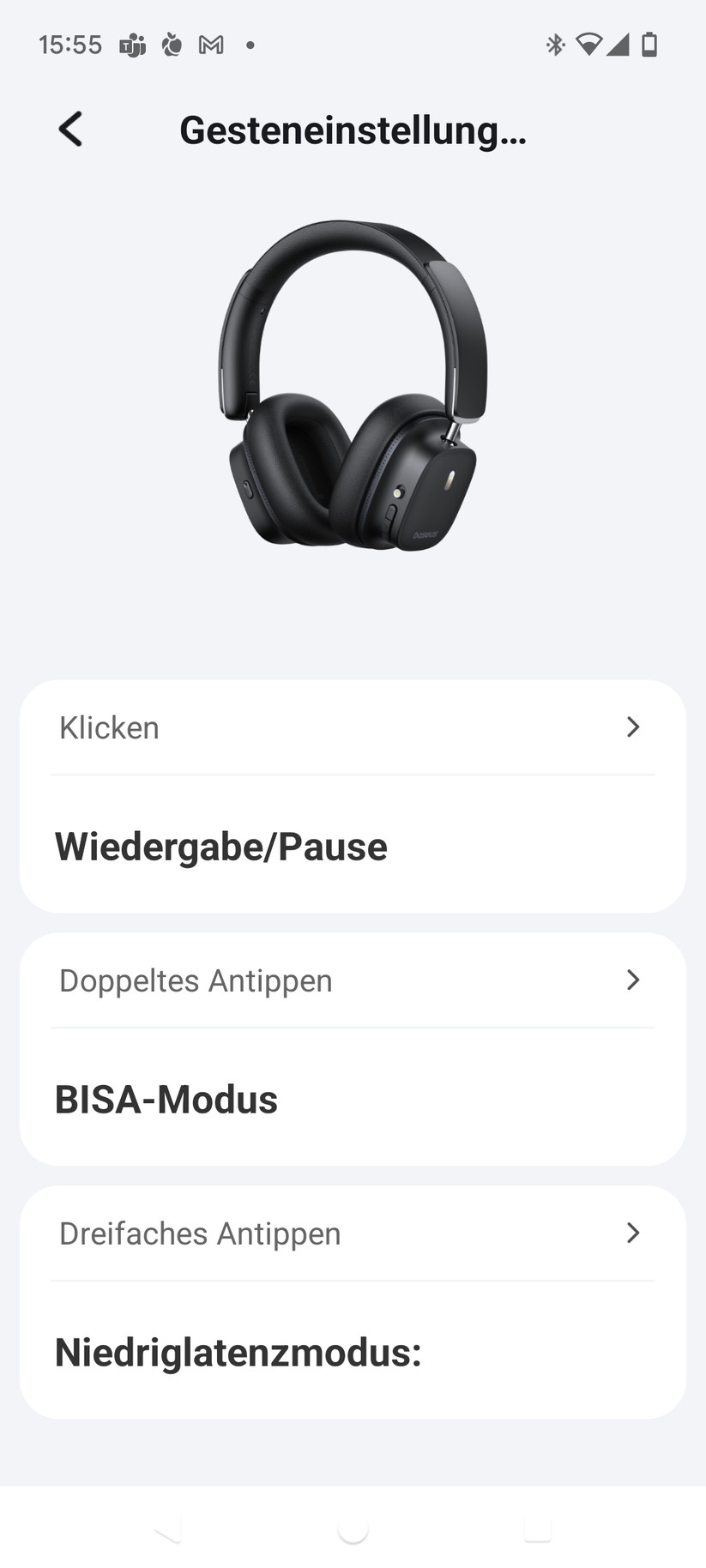 Baseus Bowie 30 Max Screenshot