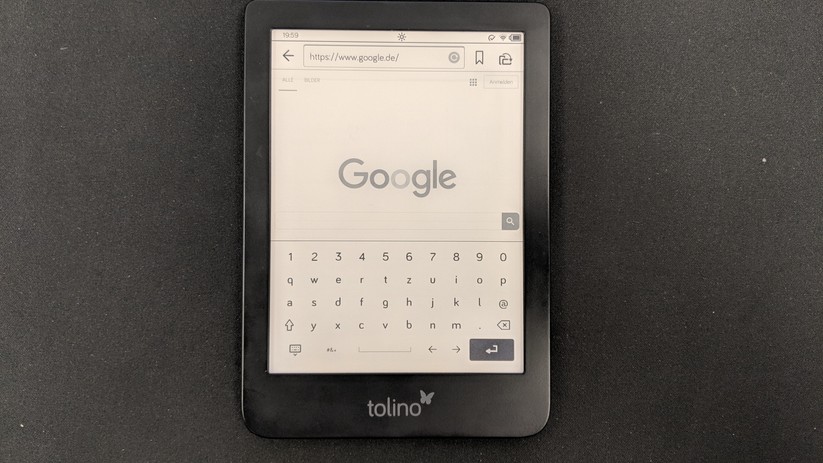Der Browser gehört zu den besten E-Book-Browsern überhaupt – was nicht bedeutet, dass man auf ihm gut surfen kann.