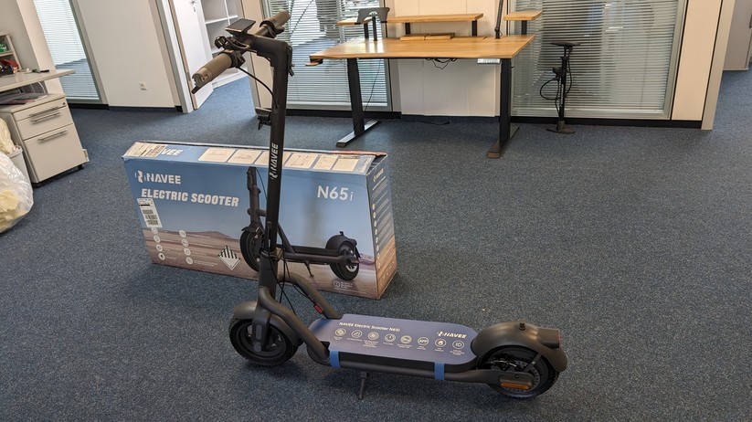 Der Navee N65i ist nach dem Auspacken sofort einsatzbereit.