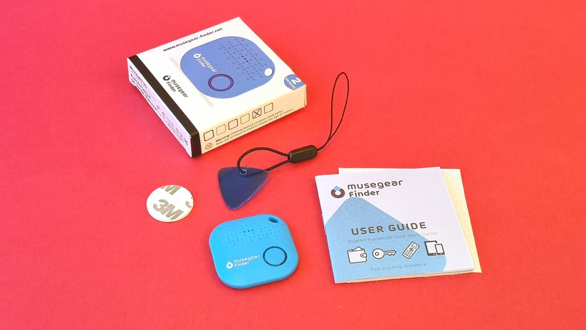 So sieht der Lieferumfang des überarbeiteten Trackers aus.