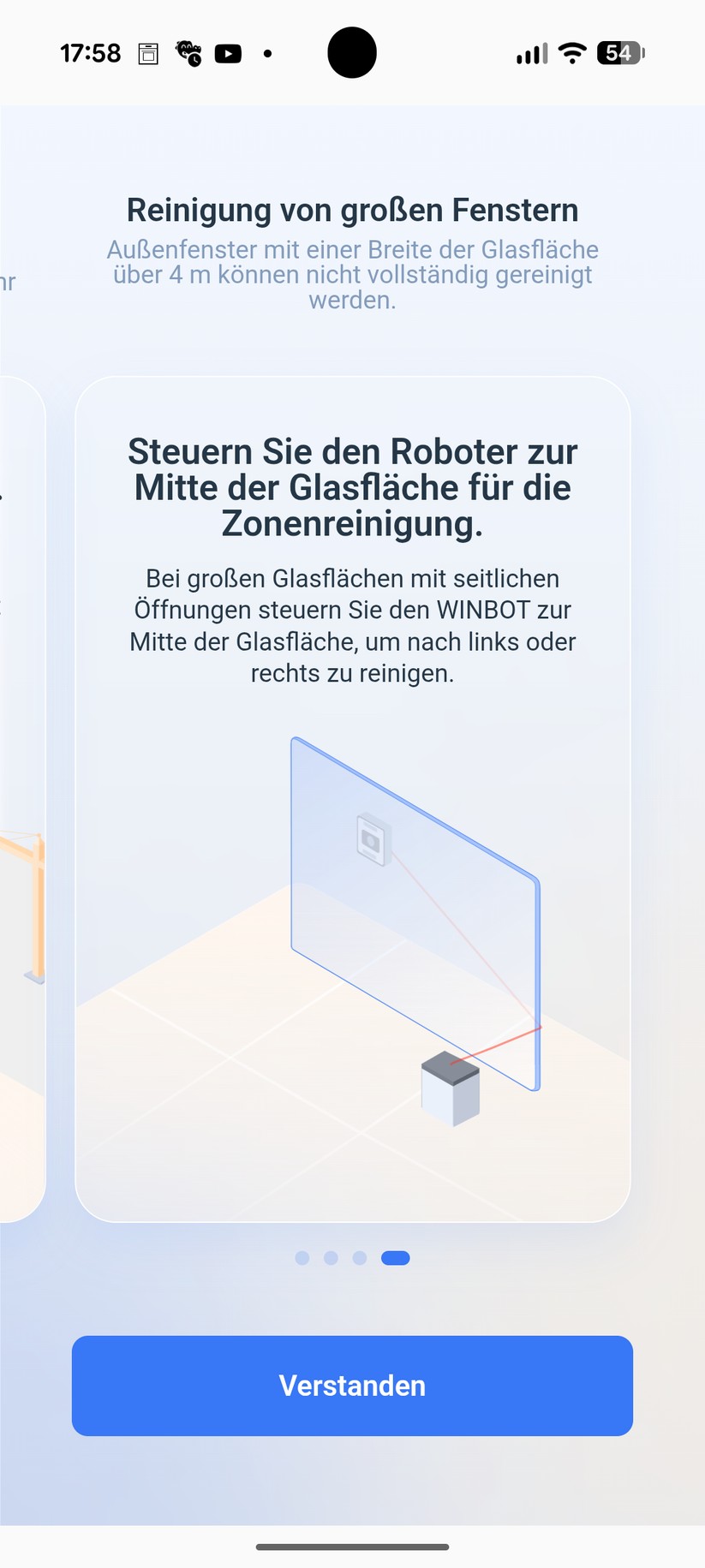Ecovacs Winbot W3 Omni – App & Einrichtung