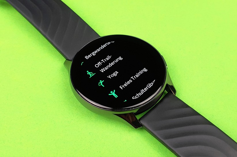 Oneplus Watch: Rund 110 Trainingsarten werden von der OnePlus Watch unterstützt.