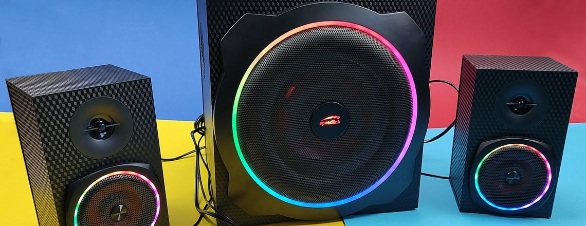 Speedlink Gravity Carbon RGB 2.1