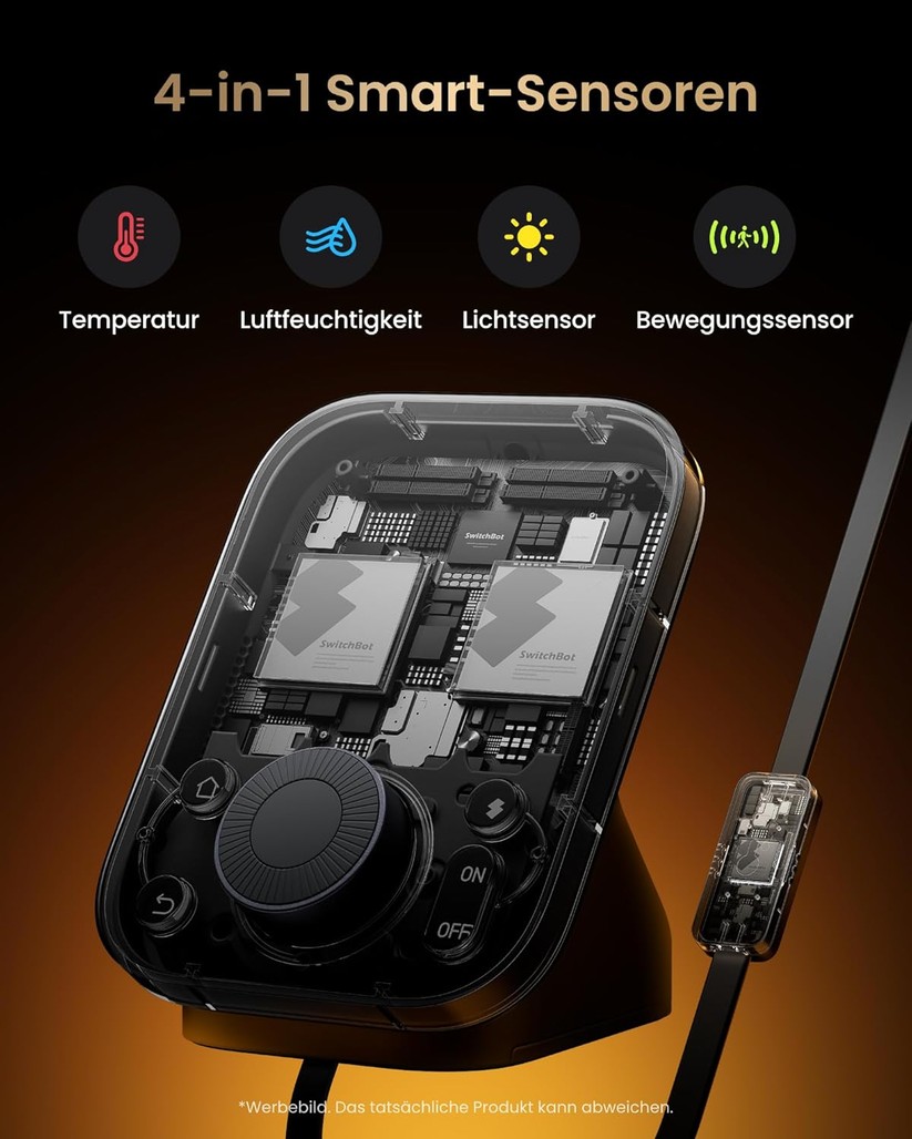 Switchbot Hub 3: Produktfotos, Funktionen